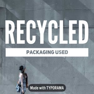 Some items shipped in reused envelopes or boxes.